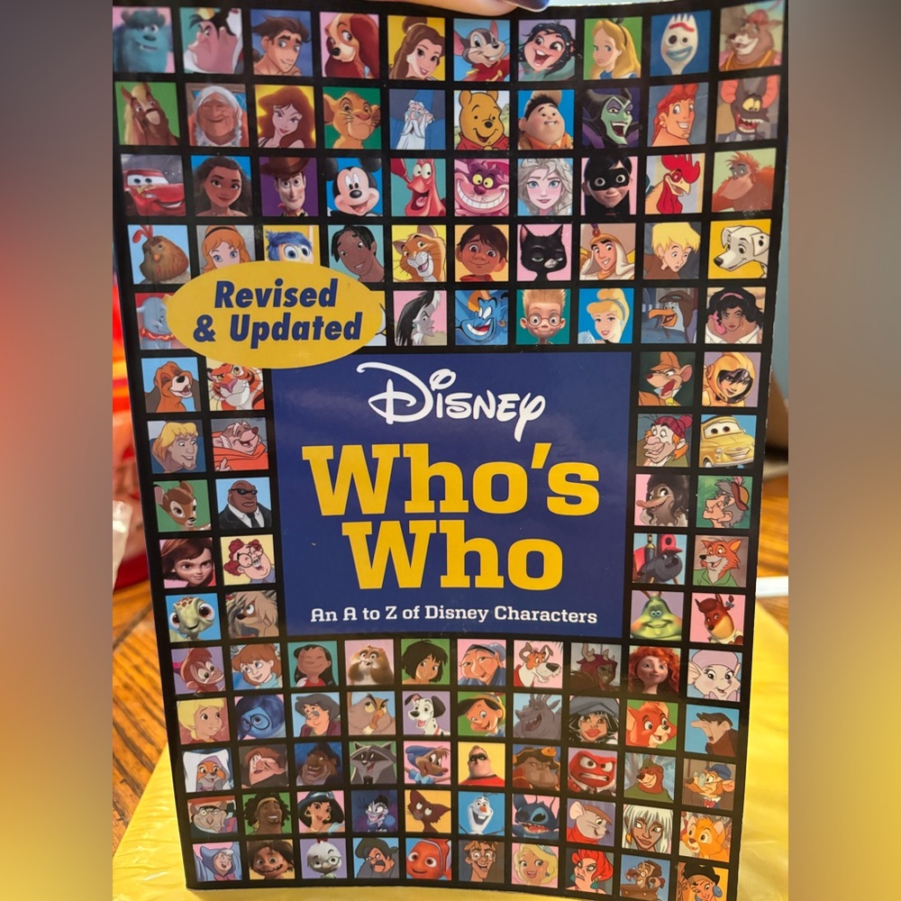 Disney Who's Who Character Book